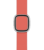 Apple Watch 38/40/41 mm Modernes Lederarmband, zitruspink, groß