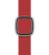 Apple Watch 38/40/41 mm Modernes Lederarmband, scharlachrot, klein