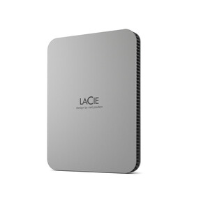 LaCie Mobile Drive V2, 4TB, Moon Silver