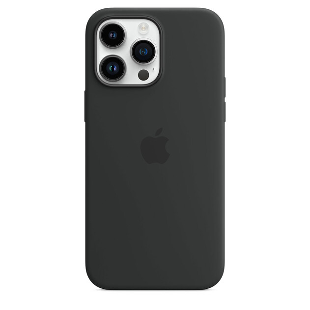 Apple iPhone 14 Pro Max Silikon Case mit MagSafe, mitternacht