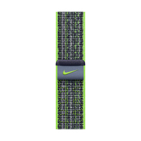 Apple Watch 41mm Nike Sport Loop, bright green/blau