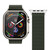 Vonmählen Woven-Armband für Apple Watch 38/40/41 mm, olivgrün